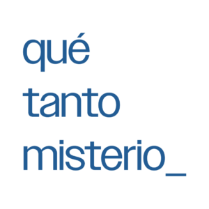 qué tanto misterio logo web